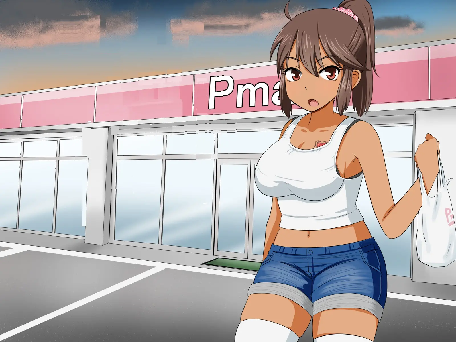 Charao Kara Boku O Mamotte Kureru Tsuyoki Na Anoko Ga, Itsunomanika Soitsu To Love Love Kozukuri Shite Ita Hanashi | 양아치로부터 날 지켜주던 여자애가, 어느샌가 그녀석이랑 러브러브 섹스하고있던 이야기